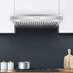 VICTORY Stainless Steel 36-Inch 600 CFM Under Cabinet Range Hood - Luna-M-36