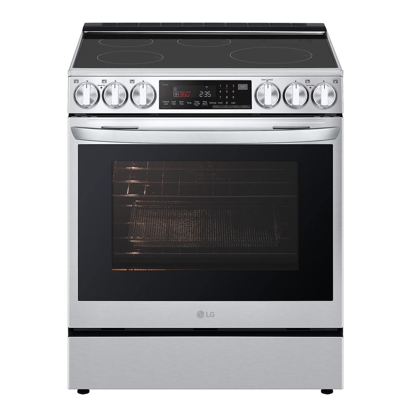 LG Stainless Steel 6.3 cu. ft. Smart WiFi Enabled Induction Slidein Range with ProBake