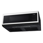 Samsung BESPOKE White Glass Over the Range Microwave (1.1 cu. ft) - ME11CB751012AC