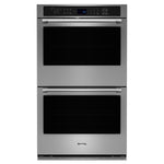Maytag Fingerprint Resistant Stainless Steel Double Wall Oven (8.60 Cu Ft) - MOED6027LZ