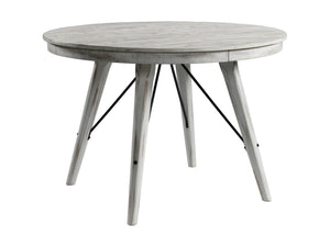 Modern Rustic Counter Height Dining Table - Weathered White