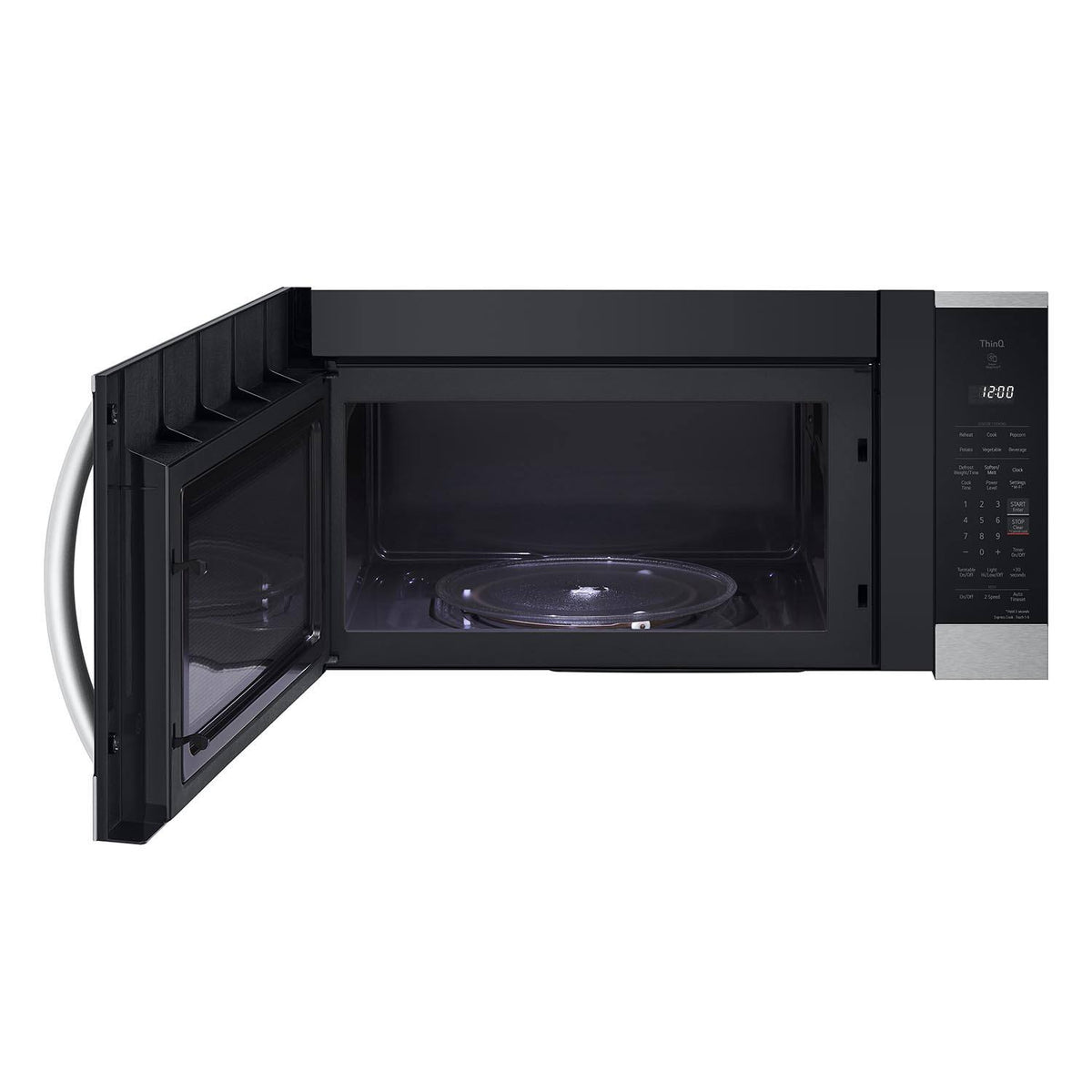 LG Stainless Steel OvertheRange Smart Microwave 1.8 Cu. MVEM1825F