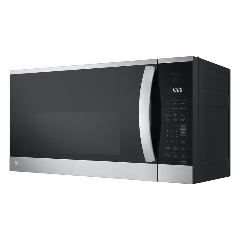 LG Stainless Steel OvertheRange Smart Microwave 1.8 Cu. MVEM1825F