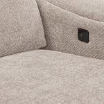 Madison 6-Piece Dual Power Reclining Sectional with Right-Facing Chaise - Beige