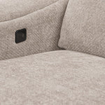 Madison 6-Piece Dual Power Reclining Sectional with Left-Facing Chaise - Beige