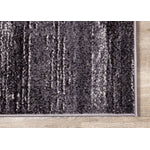 Shadow Drift 5'3" x 7'7" Variegarted Frieze Area Rug - Grey, Cream
