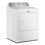 Maytag White Steam Gas Dryer (7.0 Cu. Ft.) with Pet Pro Option - MGD5605RW