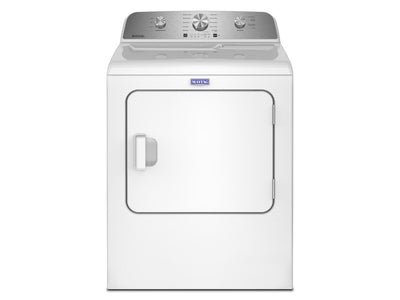 Maytag White Gas Dryer (7.0 Cu. Ft.) with Wrinkle Prevent Option - MGD4205SW