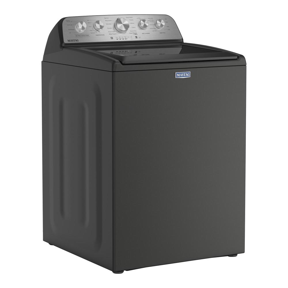 Maytag Volcano Black Top Load Agitator Washer (5.4 Cu. Ft. IEC) with Extra Power and Pet Pro Option - MTW5605RU