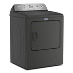 Maytag Volcano Black Steam Electric Dryer (7.0 Cu. Ft.) with Top Load Dryer with Pet Pro Option - YMED5605RU