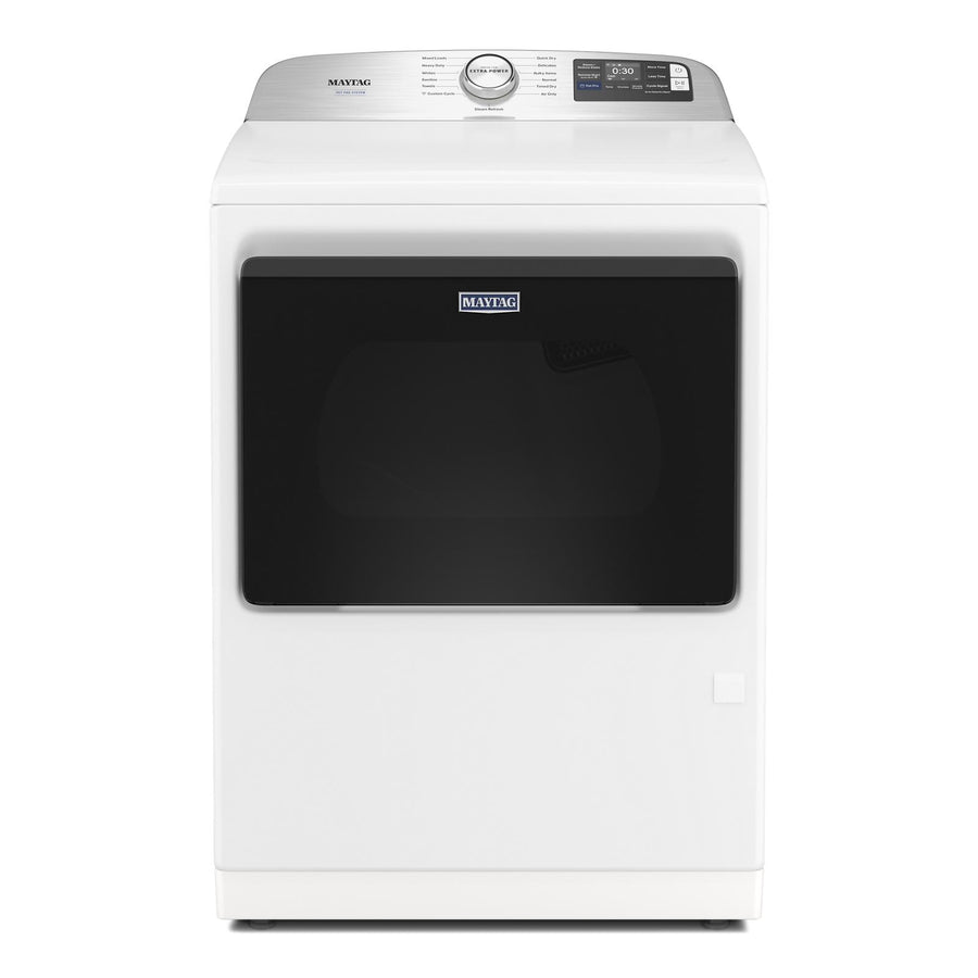 Maytag White Gas Dryer with Pet Pro (7.4 cu.ft.) - MGD7205RW