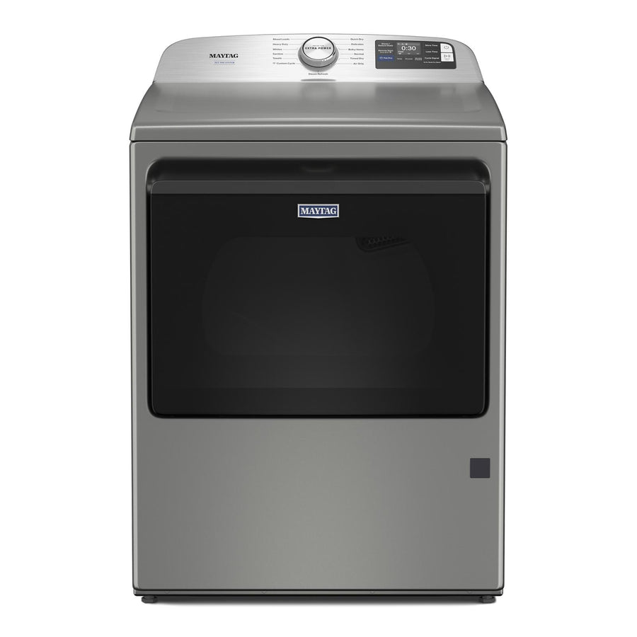 Maytag Silver Gas Dryer with Pet Pro (7.4 cu.ft.) - MGD7205RR
