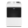 Maytag White Smart Electric Dryer (7.4 Cu. Ft.) with Pet Pro System - YMED7205RW