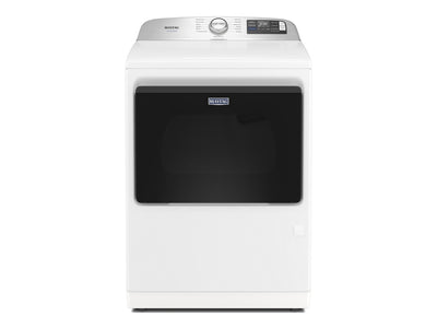 Maytag White Smart Electric Dryer (7.4 Cu. Ft.) with Pet Pro System - YMED7205RW