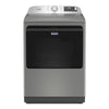 Maytag Radiant Silver Smart Steam Electric Dryer ( 7.4 Cu. Ft.) with Pet Pro System - YMED7205RR