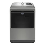 Maytag Radiant Silver Smart Steam Electric Dryer ( 7.4 Cu. Ft.) with Pet Pro System - YMED7205RR