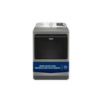 Maytag Radiant Silver Smart Steam Electric Dryer ( 7.4 Cu. Ft.) with Pet Pro System - YMED7205RR--