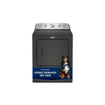 Maytag Volcano Black Steam Gas Dryer (7.0 Cu. Ft.) with Extra Power and Pet Pro Option - MGD5605RU--