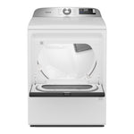 Maytag White Smart Electric Dryer (7.4 Cu. Ft.) with Extra Power Option - YMED6205RW