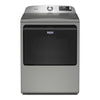Maytag Radiant Silver Smart Electric Dryer (7.4 Cu. Ft.) with Extra Power - YMED6205RR