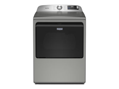 Maytag Radiant Silver Smart Electric Dryer (7.4 Cu. Ft.) with Extra Power - YMED6205RR