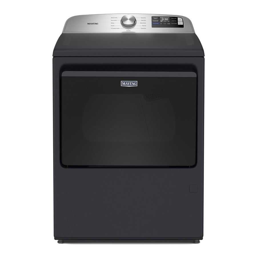 Maytag Midnight Steel Smart Electric Dryer (7.4 Cu. Ft.) with Extra Power - YMED6205RF