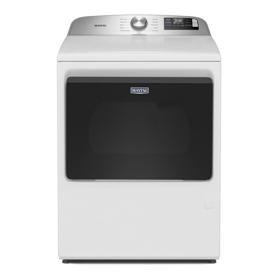 Maytag White Gas Dryer (7.4 cu.ft.) - MGD6205RW