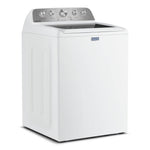 Maytag White Top Load Agitator Washer (5.4 Cu. Ft. IEC) with Extra Power and Pet Pro Option - MTW5605RW
