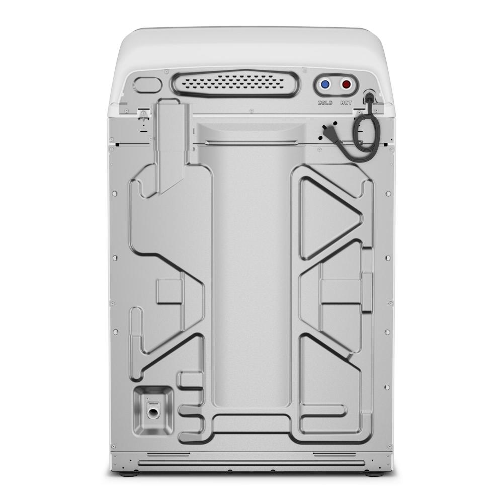 Maytag White Top Load Agitator Washer (5.4 Cu. Ft. IEC) with Extra Power and Pet Pro Option - MTW5605RW