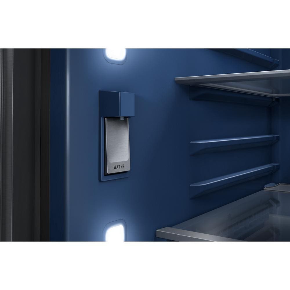 Maytag 36" 31.0 Cu. Ft. Fingerprint-Resistant Stainless Steel French Door Bottom Mount Refrigerator with Ice and Water – MRFF4336TZ
