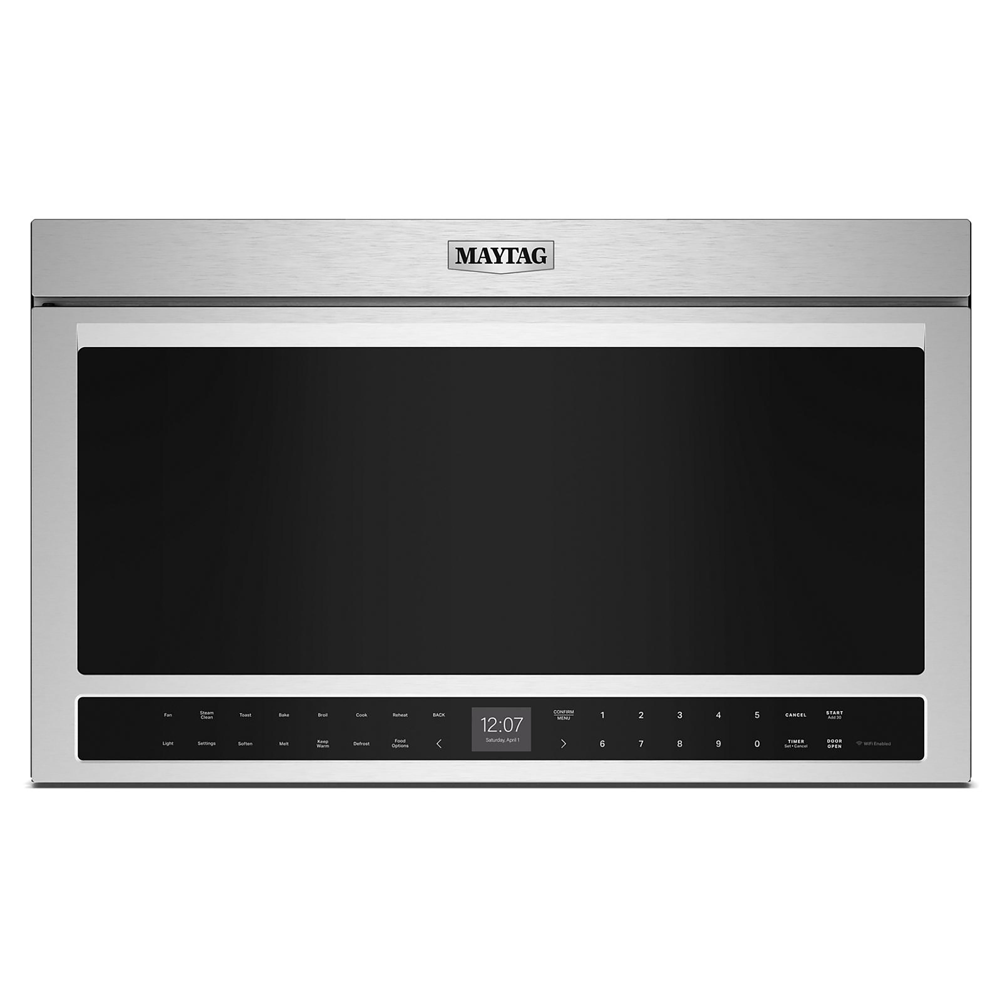 Maytag Fingerprint Resistant Stainless Steel Over-the-Range Microwave (1.1 Cu Ft) - YMMMF8030PZ