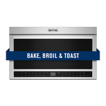 Maytag Fingerprint Resistant Stainless Steel Over-the-Range Microwave (1.1 Cu Ft) - YMMMF8030PZ--