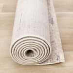 Muse 7'10" x 10'2" Layered Geometric Design Area Rug - Blue, Red, Orange