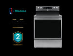 Hisense Stainless Steel Range True Convection with 11 Baking Programs Including Air Fry (5.8 Cu. Ft) - HBE3501CPS--