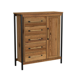 Norcross 5 Drawer Gentleman's Chest - Hickory