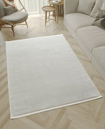 Merinos Novolini 7'8" x 10'8" Area Rug with Underpad - Light Grey