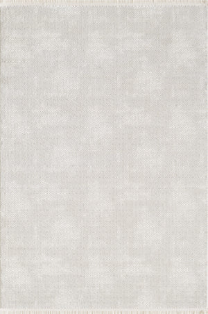 Merinos Novolini 6'6" x 9'5" Area Rug - Light Grey, White