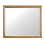 Newport Mirror - Oak and Black