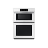 Samsung BESPOKE White Glass Combination Wall Oven (7.0 cu. ft) - NQ70CB700D12AA