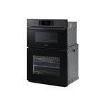 Samsung BESPOKE Black Stainless Steel Combination Wall Oven (7 cu. ft) - NQ70CG700DMTAA