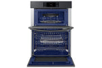 Samsung BESPOKE Black Stainless Steel Combination Wall Oven (7 cu. ft) - NQ70CG700DMTAA