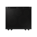 Samsung BESPOKE Stainless Steel 30" Fan Convection Slide in Range (6.3cu.ft.) - NSE6DG8300SRAC