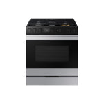 Samsung BESPOKE Stainless Steel 30" Gas True Convection Slide in Range with Air Sous Vide and Air Fry (6.0cu.ft) - NSG6DG8500SRAA