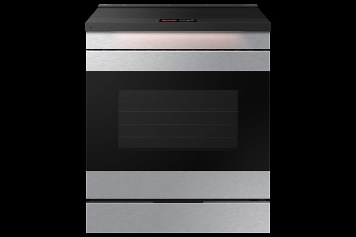 Samsung BESPOKE Stainless Steel True Convection Induction Slide in With AI Hub & Smart Oven Camera (6.3cu.ft.) - NSI6DG9900SRAC