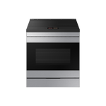 Samsung BESPOKE Stainless Steel True Convection Induction Slide in With AI Hub & Smart Oven Camera (6.3cu.ft.) - NSI6DG9900SRAC