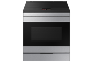 Samsung BESPOKE Stainless Steel True Convection Induction Slide in With AI Hub & Smart Oven Camera (6.3cu.ft.) - NSI6DG9900SRAC