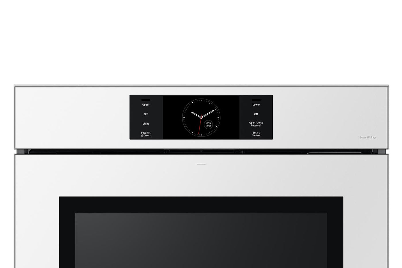 Samsung BESPOKE White Glass Double Oven (10.2 cu. ft) - NV51CB700D12AA