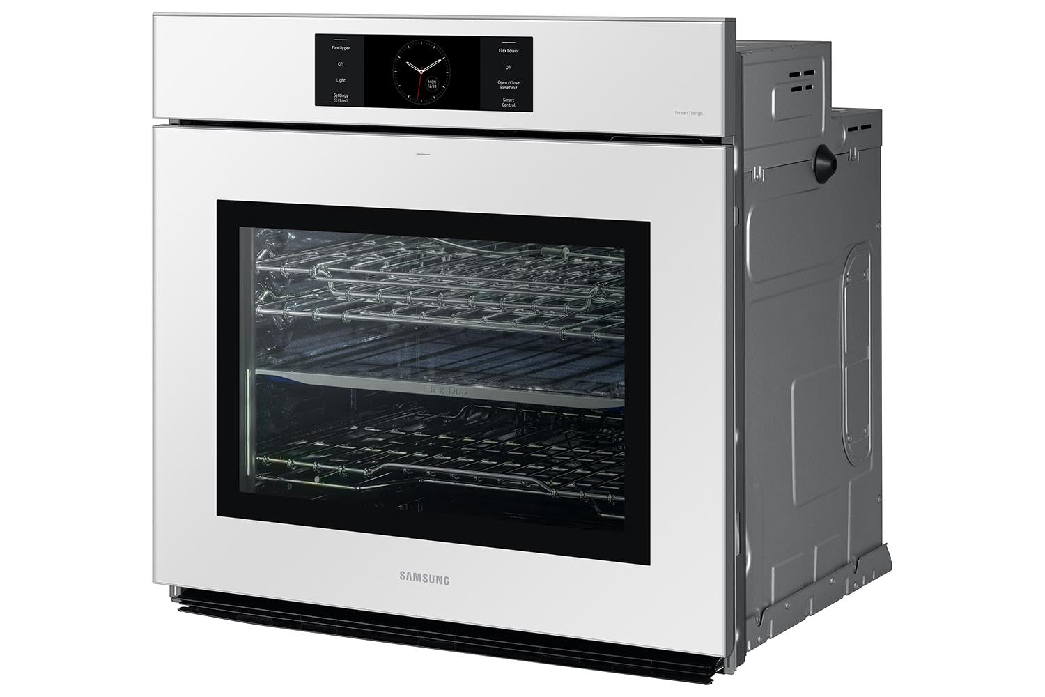 Samsung BESPOKE White Glass Single Oven (5.1 cu. ft) - NV51CB700S12AA