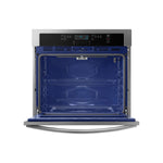 Samsung 5000 Series Stainless Steel Kitchen Package with Wall Oven, Electric Cooktop, and Hood Fan