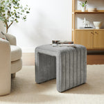 Nelas Ottoman - Light Grey